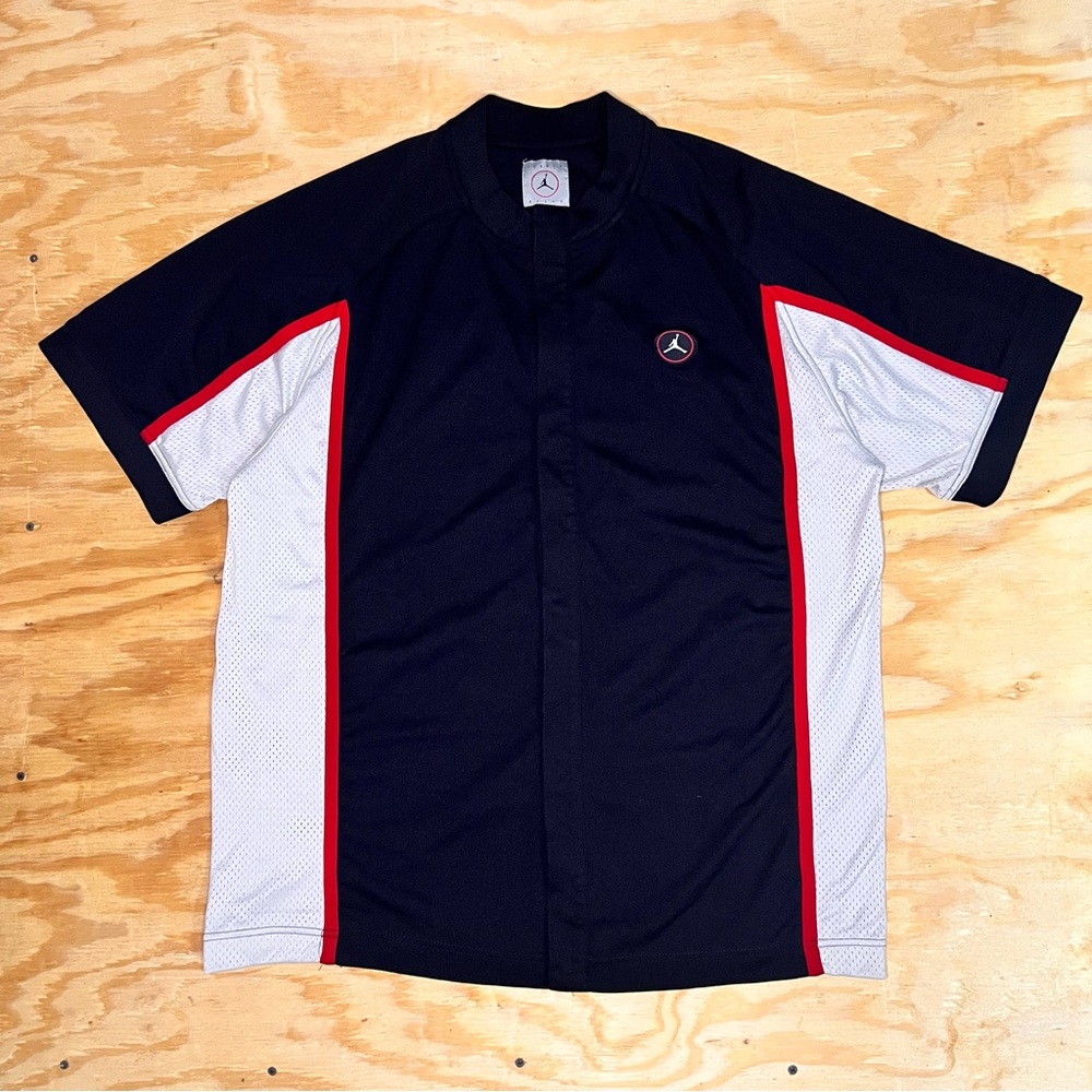 Rare Vintage 90s Jordan Brand Jumpman Shooting Shirt The Last Dance Size XL